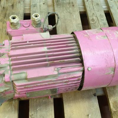 Sonderfarbe Motor mit Sonderfarbe